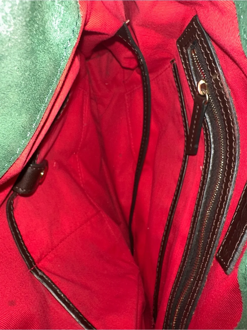 Dooney & Bourke Y2K Ostrich Satchel Handbag - Retired